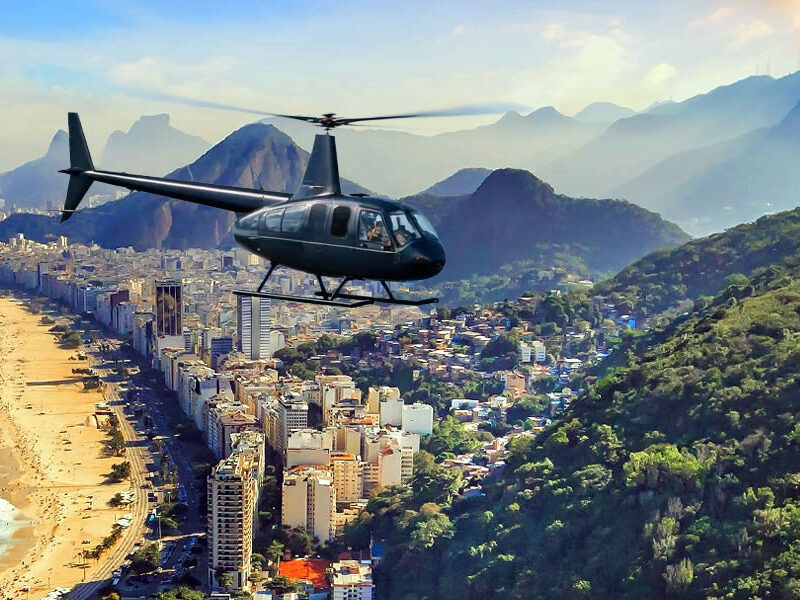 Passeio de Helicóptero RJ voo-panoramico